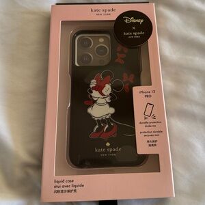 Kate Spade Disney Black and Red iPhone 13 Pro Case